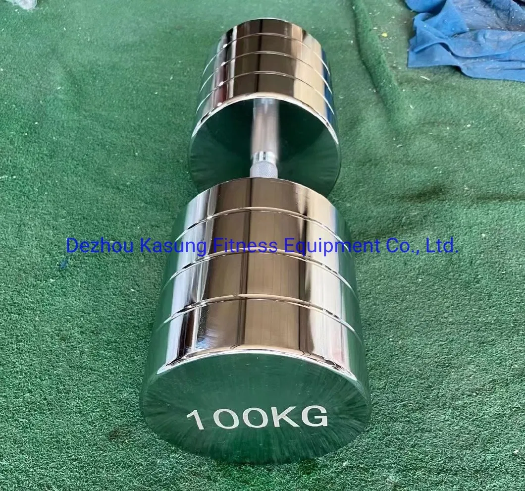 2022 Popular Chrome Steel Dumbbell with Max Weight 100kg