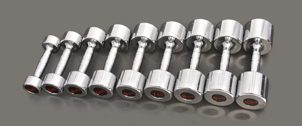 Family Fixed Uni-Body Chrome Ms Dumbbell