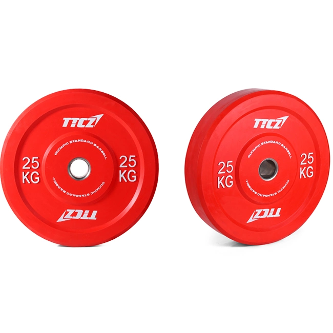 Gym Fitness Bumper Plate Rubber Competition Weight Bumper Plate