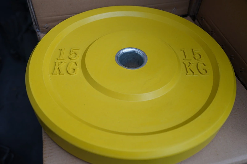 Training Rubber Bumper Plates Production Factory