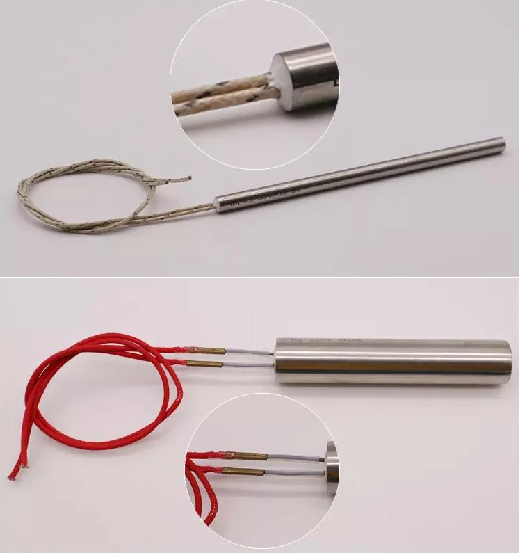 Stainless Steel Industrial Electrical Resistance 230V 300W Air Cartridge Heater Tube for Mold Heating