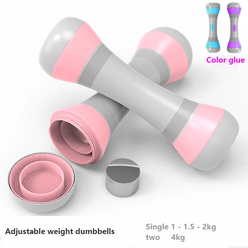 New Arrival Bone Shape Fitness Equipment Weight Lifting Manufactory Power Training Adjustable Plastic Steel Dumbbells