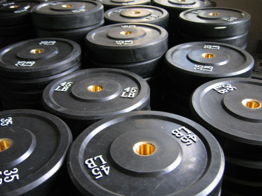 Training Rubber Bumper Plates Production Factory