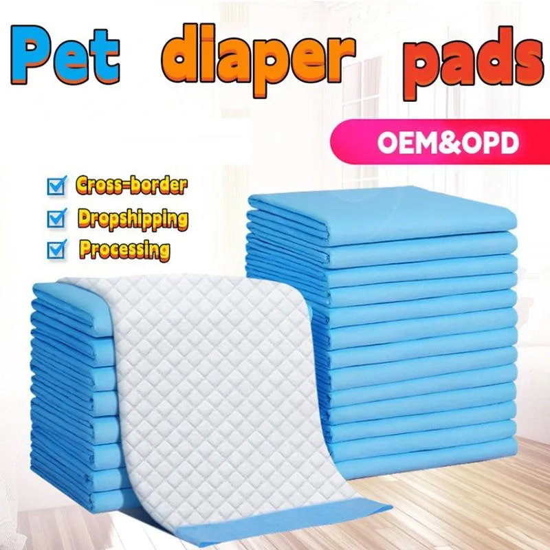 Wholesalers Disposable Puppy Pet Absorbent Dog Training PEE Pad Mat