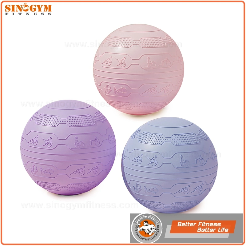 Durable Anti-Burst and Slip Resistant Yoga Pilates Exercise Ball