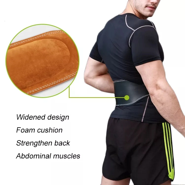 Custom Gym Protective Adjustable Leather Weightlifting Belt