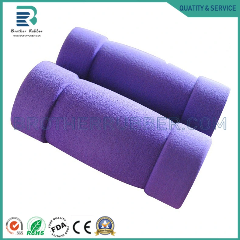 Customized Neoprene NBR Rubber Foam Handle Grip for Gym Equipments