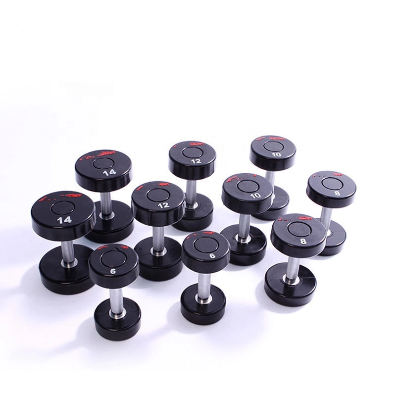 Gym Weight Lifting CPU Round Steel Dumbbells