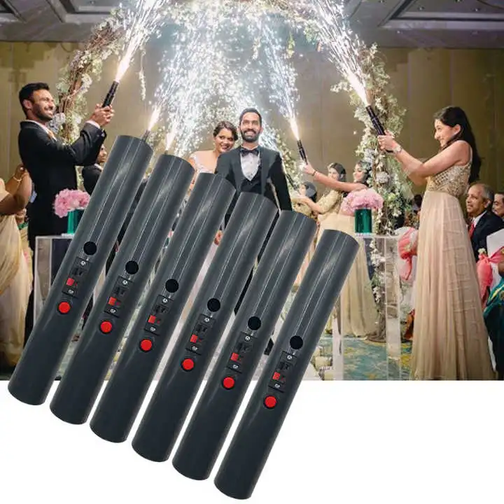 Hand Held Stage Firing System Handheld Cold Fountain Fireworks Pyro Wedding Machine Sparkler Gun Shooter