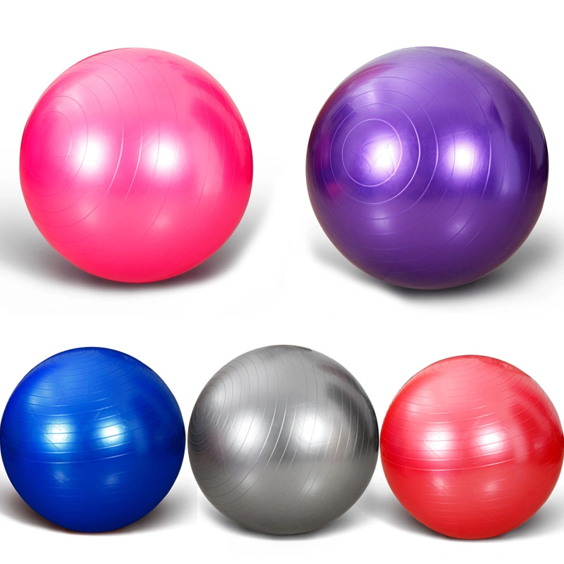 PVC Anti Burst Custom Logo Exercise Yoga Ball Fitness Ball 65cm