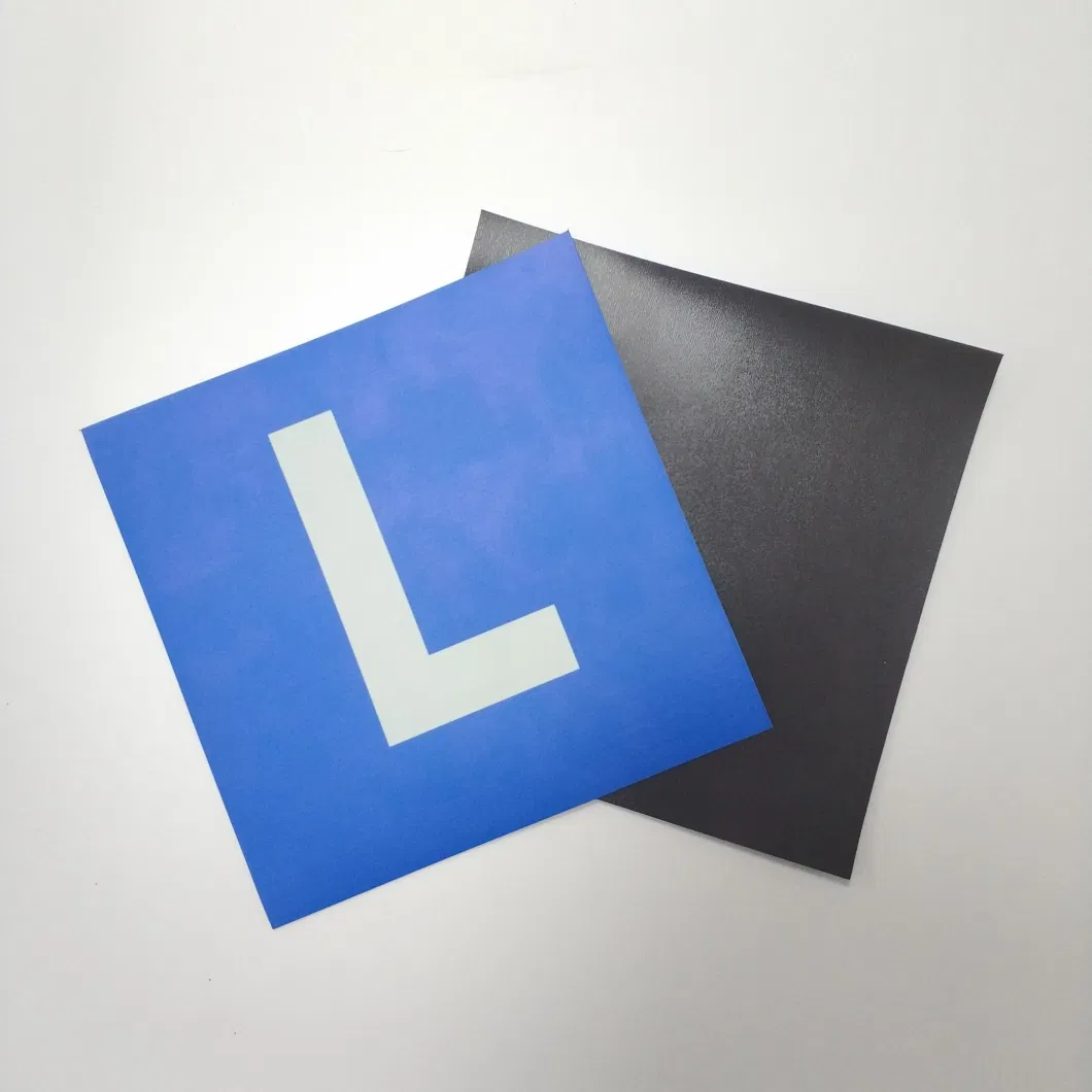 Custom Logo Printed Magnetic L Plates, Magnetic Car Sticker Learner L Plates