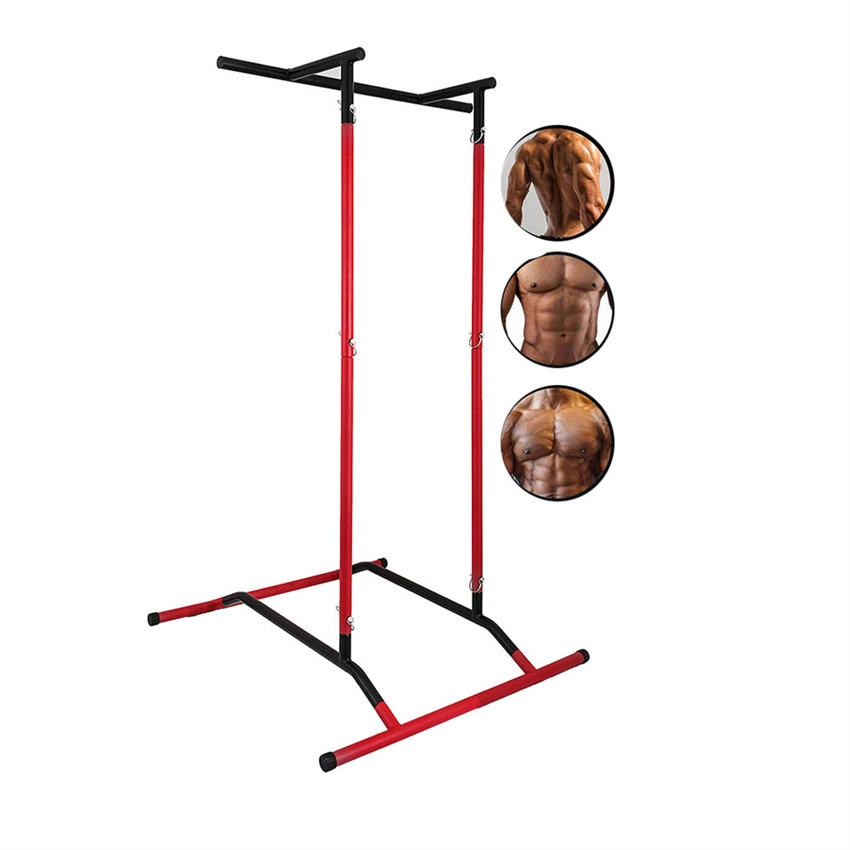 Multifunctional Wall Mounted Pull up Bar Eavy Duty Adjustable Height Upper Body Equipment for Home Gym for Tricep Set Chin up Station DIP Station Power Tower