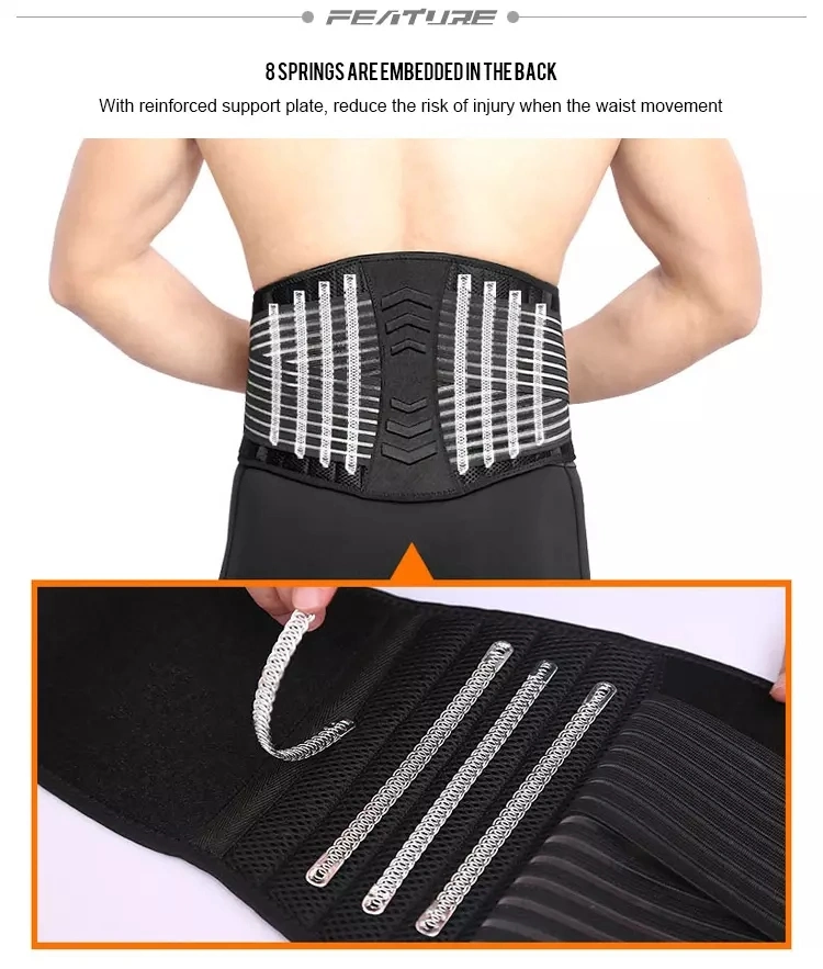 Waist Trimmer Belt for Waist Trainer Sauna Belt Tummy Toner Low Back and Lumbar Support with Sauna Suit Effect