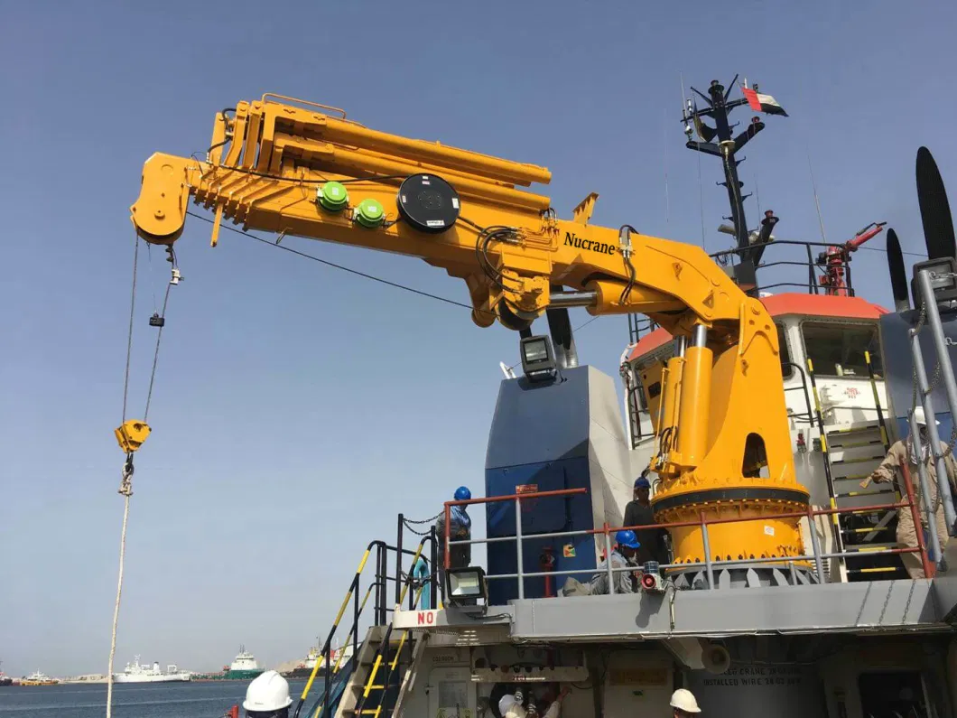 Ropes Gran and Container Spreader 35t 30m Marine Deck Crane