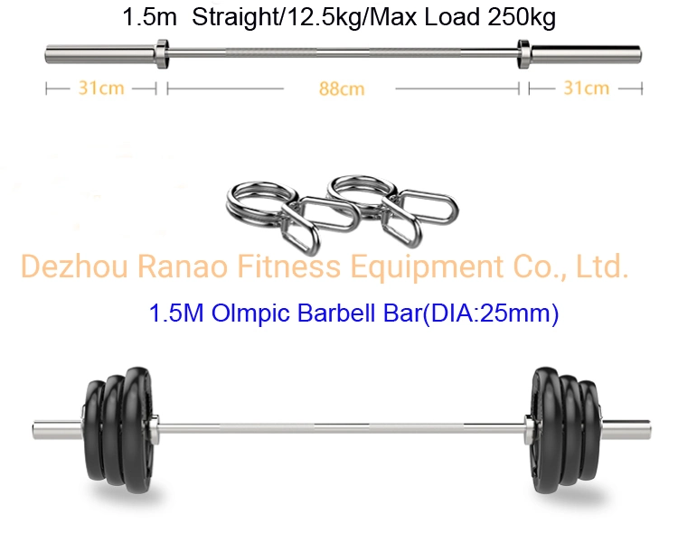 Fitness Equipment Weight Lifting Chromed Oly Barbell Bar/Oly Barbell/Barbell Bar for Home Gym