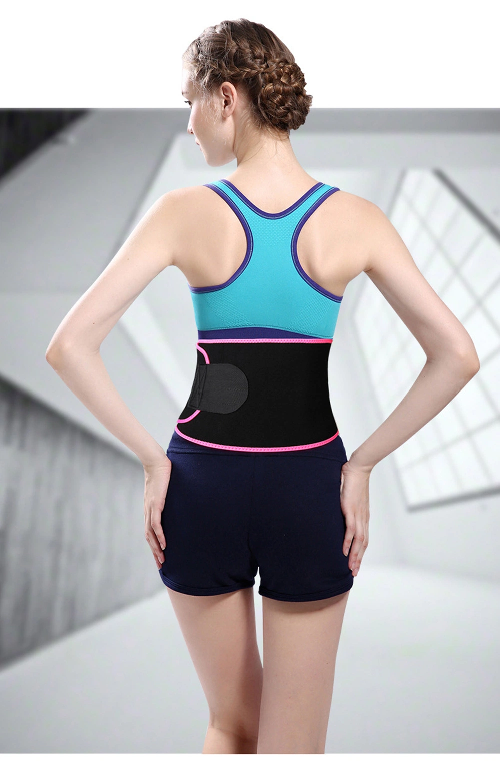 Wholesale Sport Waist Support Trainer Belts Corset Waist Trimmer Slimming Belt for Women