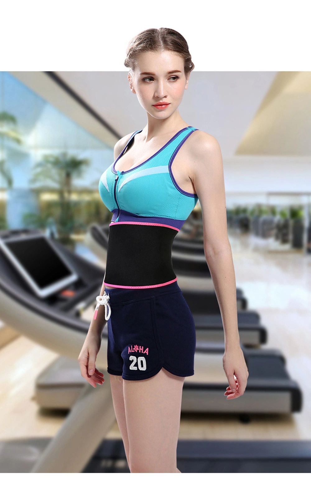 Wholesale Sport Waist Support Trainer Belts Corset Waist Trimmer Slimming Belt for Women