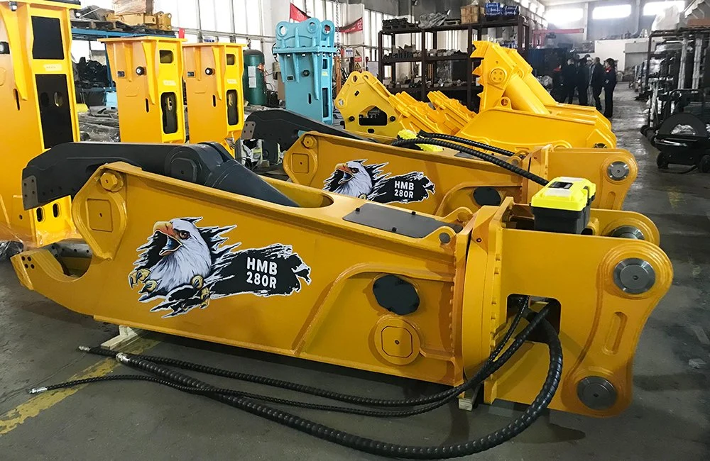 Car Scrap Shear for Sale Hydraulic Shear Excavator Attachments