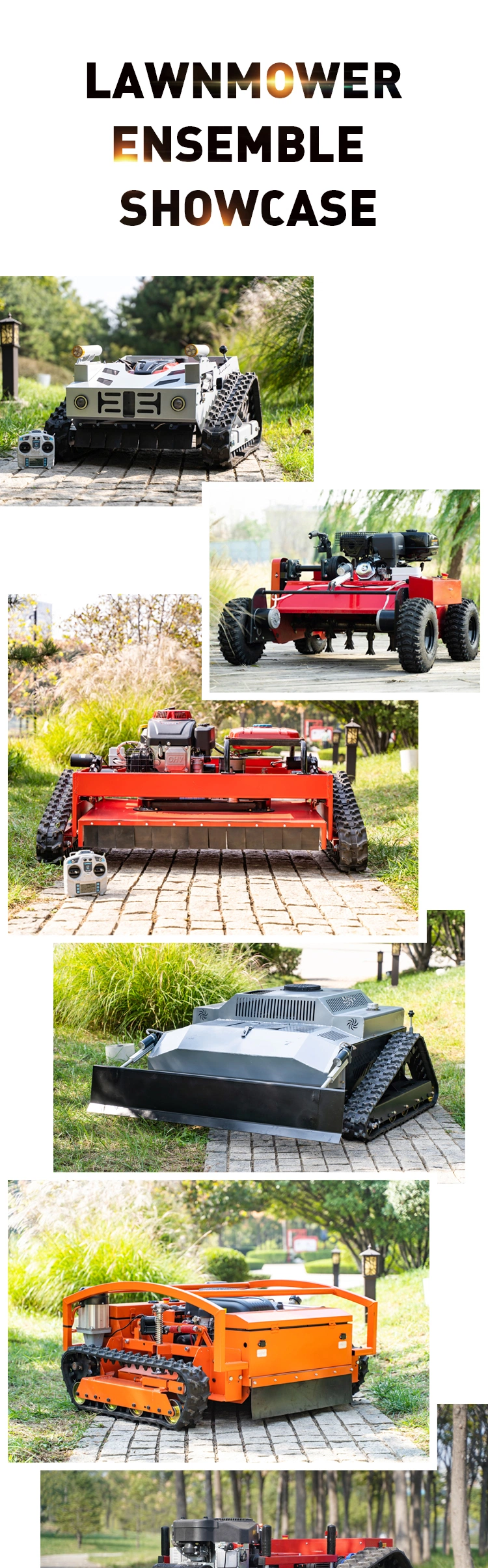 60 Degrees Sope Lawn Mower