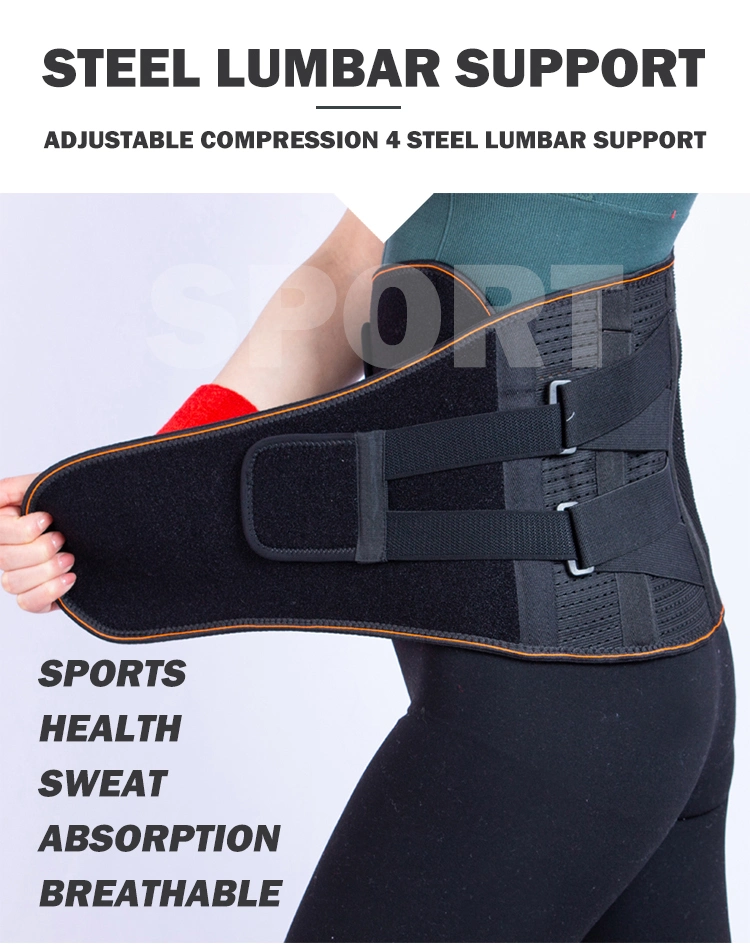 Lower MOQ Corset Neoprene Breathable Adjustable Elastic Waist Belt Waist Support