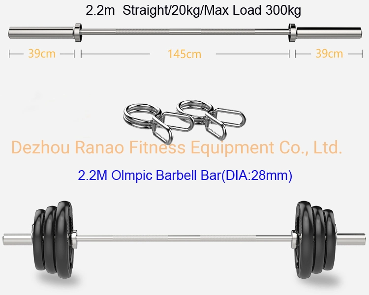 Fitness Equipment Weight Lifting Chromed Oly Barbell Bar/Oly Barbell/Barbell Bar for Home Gym