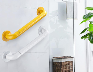 Best Selling Bathroom Aluminum and Nylon Safety Grab Bar