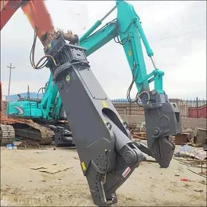 Car Scrap Shear for Sale Hydraulic Shear Excavator Attachments