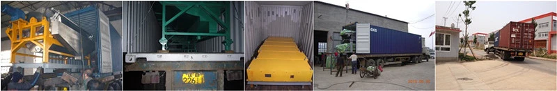 PVC Conveyor Belt Moving Scrap Material 30cm Belt Width 75cm Lifting Height