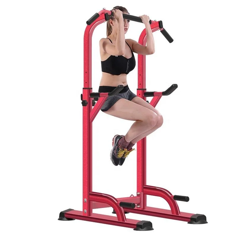 Multifunctional Wall Mounted Pull up Bar Eavy Duty Adjustable Height Upper Body Equipment for Home Gym for Tricep Set Chin up Station DIP Station Power Tower