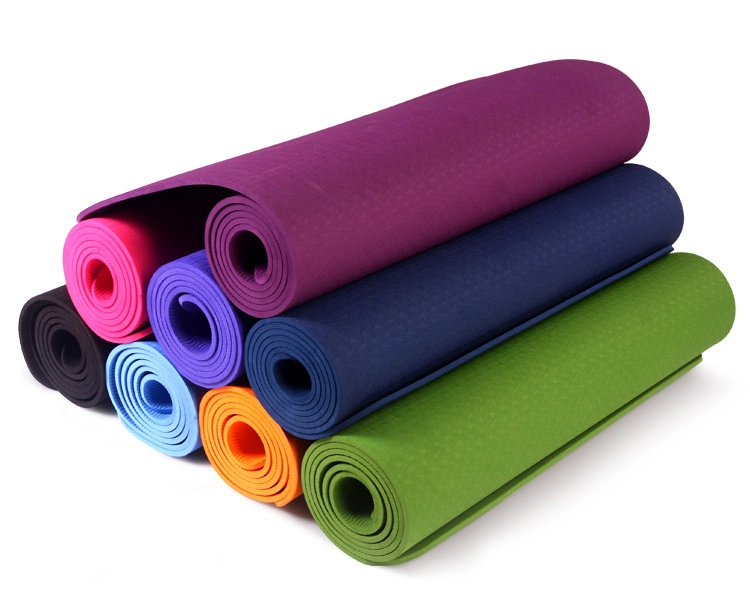 Wholesale High Quality Gym Fitness Pilates Exercise Non-Slip Suede Rubber Yoga Mat