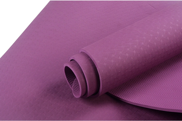 Wholesale High Quality Gym Fitness Pilates Exercise Non-Slip Suede Rubber Yoga Mat