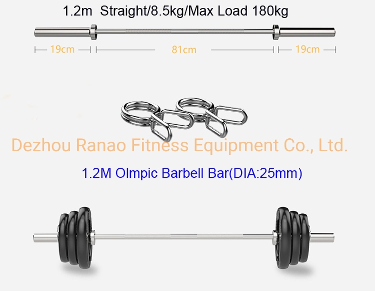 Fitness Equipment Weight Lifting Chromed Oly Barbell Bar/Oly Barbell/Barbell Bar for Home Gym