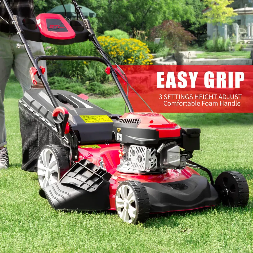 Garden Grass Mower Self-Propelled 173cc 20-Inch Gasoline Lawn Mower (GLM50F-P)