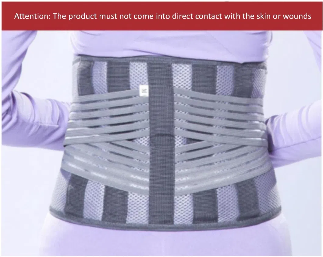 Elastic Breathable Lumbar Support Spandex Back Support Back Braces Waist Support for Work and Sports