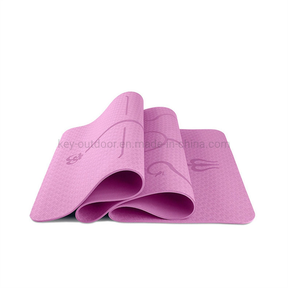 Custom Color EVA Smart Travel Blocks and Balancefrom 10 mm Thick Non Slip TPE Yoga Fitness Exercise Pad Mat