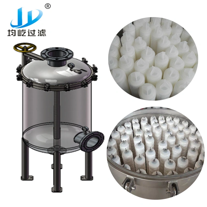 40 Inch Stainless Steel 316 Cartridge Filter Housing for Water Treatment