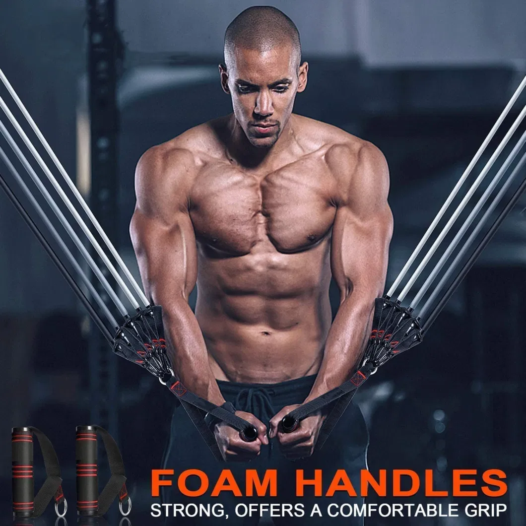 5 Levels Resistance Bands with Handles Workout