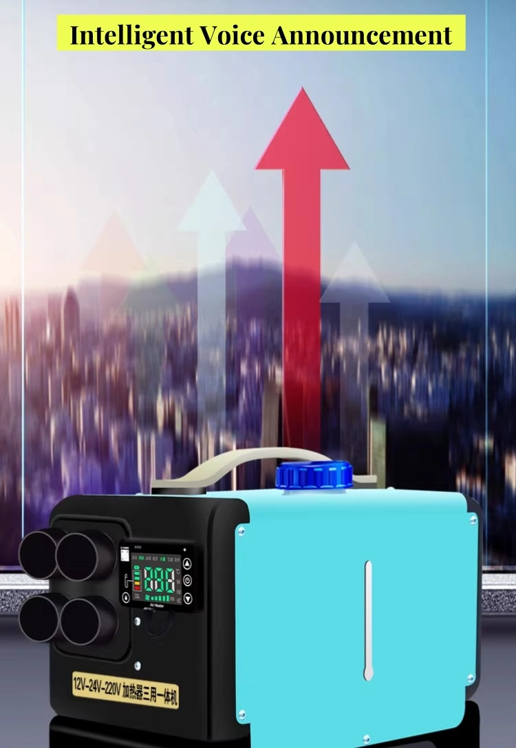 Air and Liquid Integrated Machine Parking Heaters Can Heat Air and Water at The Same Time 12V 24V Heaters for RV Camper