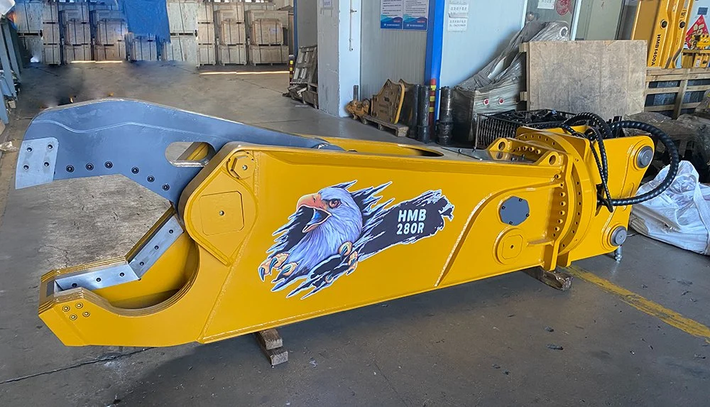 Car Scrap Shear for Sale Hydraulic Shear Excavator Attachments