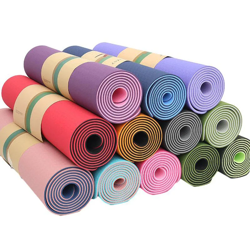 Gym Organic Best Exercise Fitness Folding Gymnastics 6mm Yoga Mat