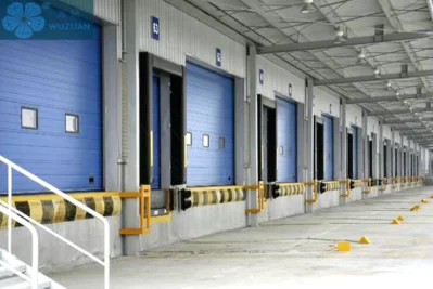 Automatic Overhead Sliding Galvanized Steel Material Lifting Sectional Door for Cold Room