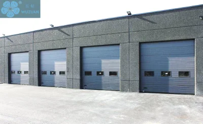 Automatic Overhead Sliding Galvanized Steel Material Lifting Sectional Door for Cold Room