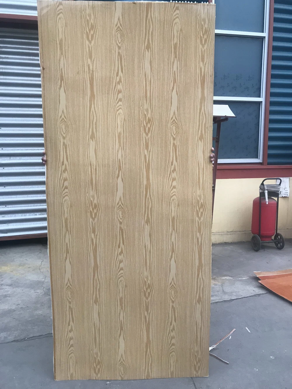 820*2050*3mm White Primer MDF HDF Moulded Door Skin Panel Interior Wooden Door