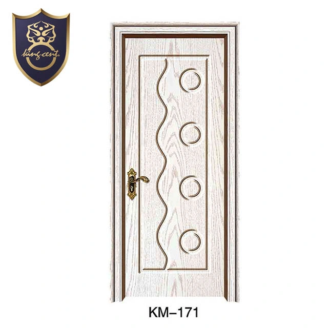 New Design Decorative Beautiful Color PVC Doors Wooden