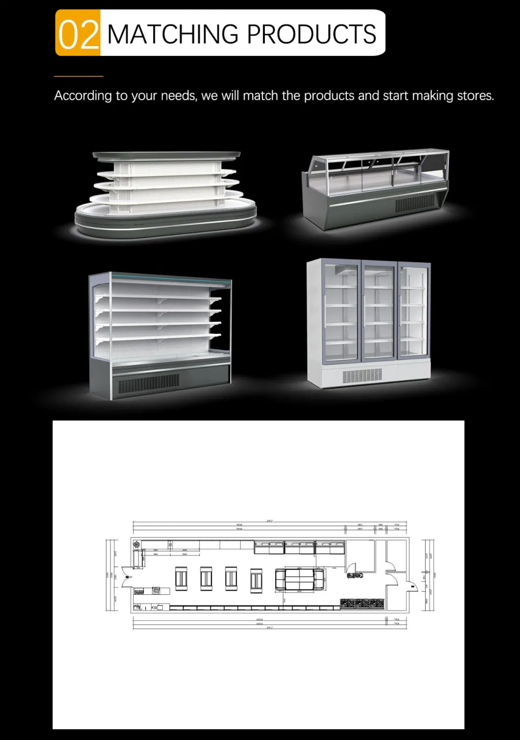 Supermarket Layout Freezer Placement Design