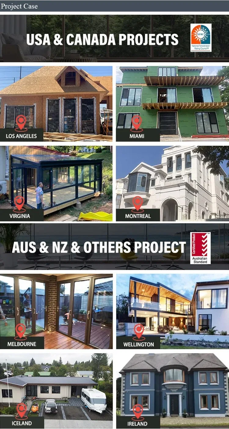 Aluminium Fabrication Commercial Thin Bifolding External Doors and Windows