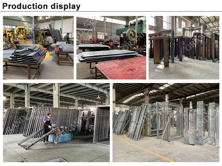 Luxury Villa Entry Exterior Front Safety House Main Entrance Metal Residence Security Steel Door