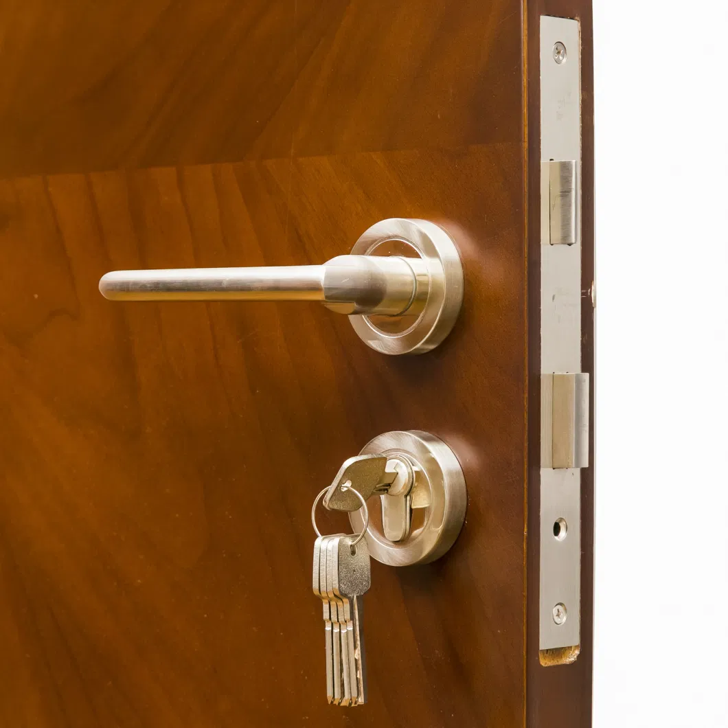 Kangton Fire Rated Walnut Wooden/Flush/Front Entrance Main/Solid Core/Melamine HPL Interior Wood Door