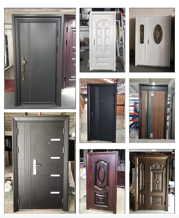 External Entrance Burglar-Proof Steel Door with Factory Price