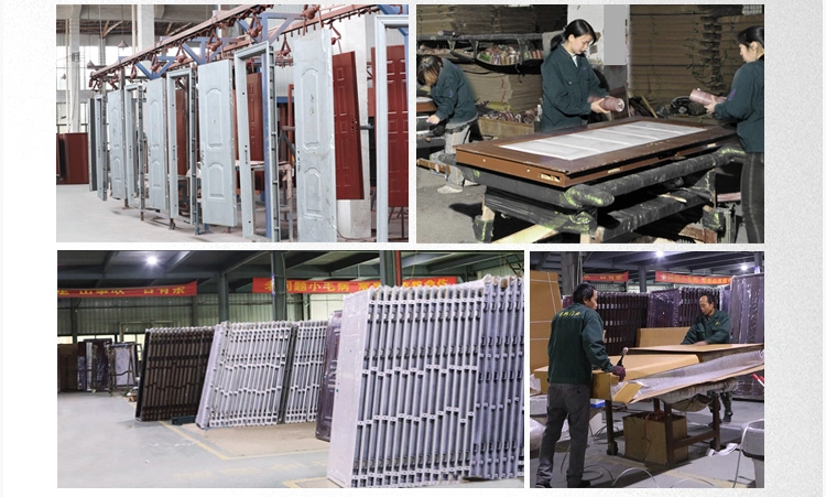 Modern Design Soundproof Internal Solid Interior WPC Wooden Doors for Room